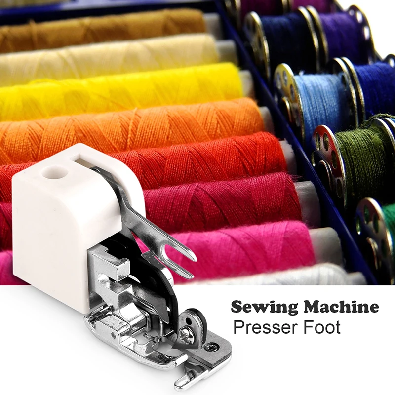 

New Side Cutter Overlock Sewing Machine Presser Foot Feet Sewing Machine Attachment For All Low Shank Singer Janome Brother
