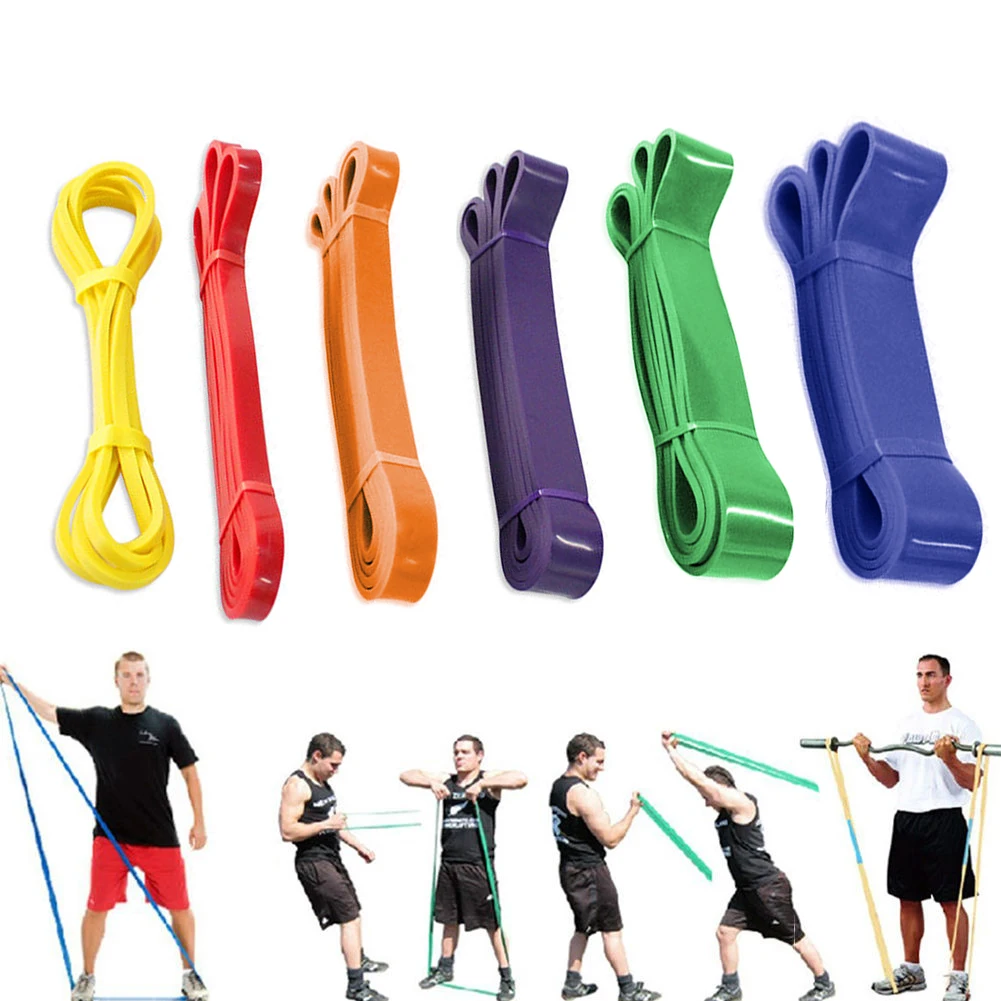 Resistance Loop Bands Elastic Band Equipment for Fitness Training Pull Rope Rubber Bands Sports Yoga Exercise Gym Expander P30