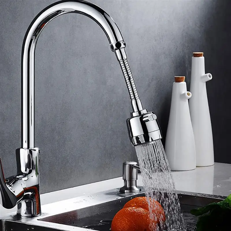 

Faucet Water Bubbler Saving Tap Aerator Diffuser Filter Shower Head Filter Nozzle Connector Universal Movable 360 Rotatable