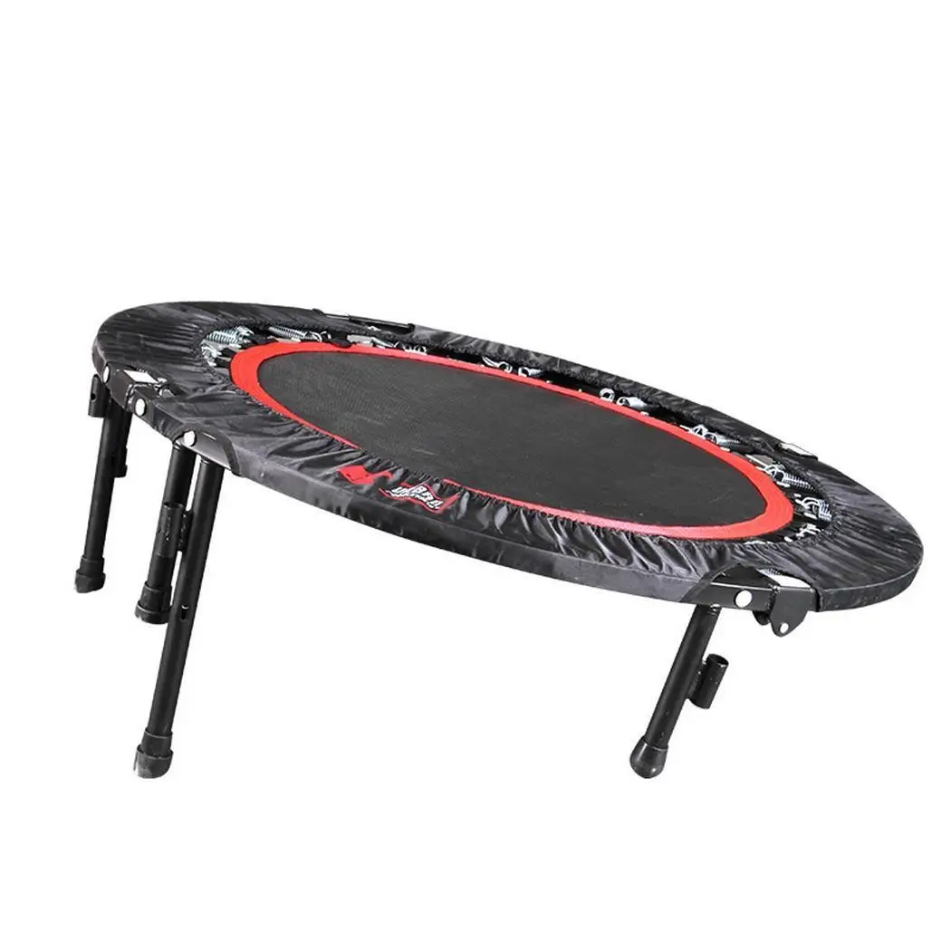 Круглый детский мини батут подкладка-сетка Rebounder наружные Упражнения домашние игрушки прыгающая кровать Максимальная нагрузка 135 кг PP, сплав