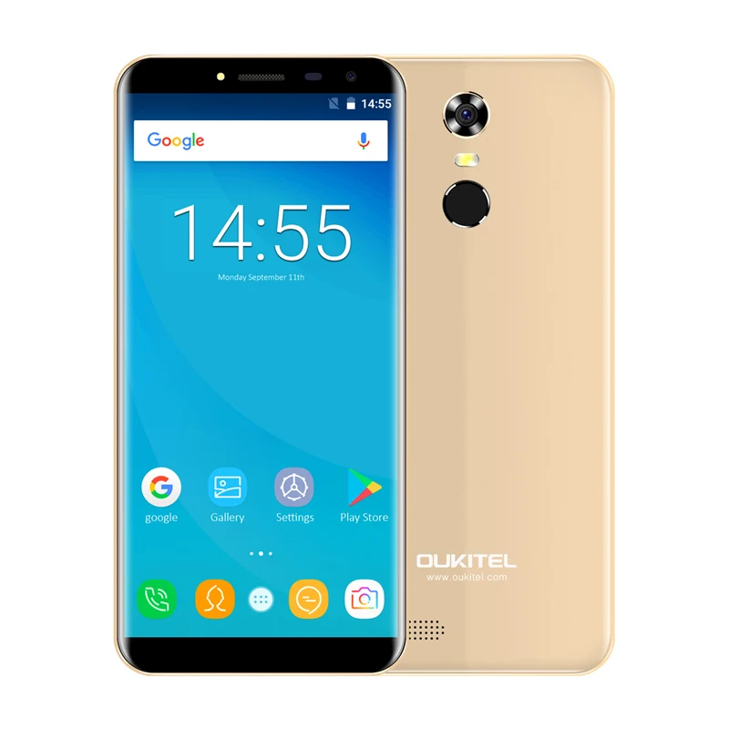 Oukitel C8 4g телефон 18:9 соотношение 5," дисплей бесконечности смартфон 3000 мАч 13 МП+ 5 Мп 2 Гб Ram 16 Гб Rom отпечаток пальца мобильный телефон