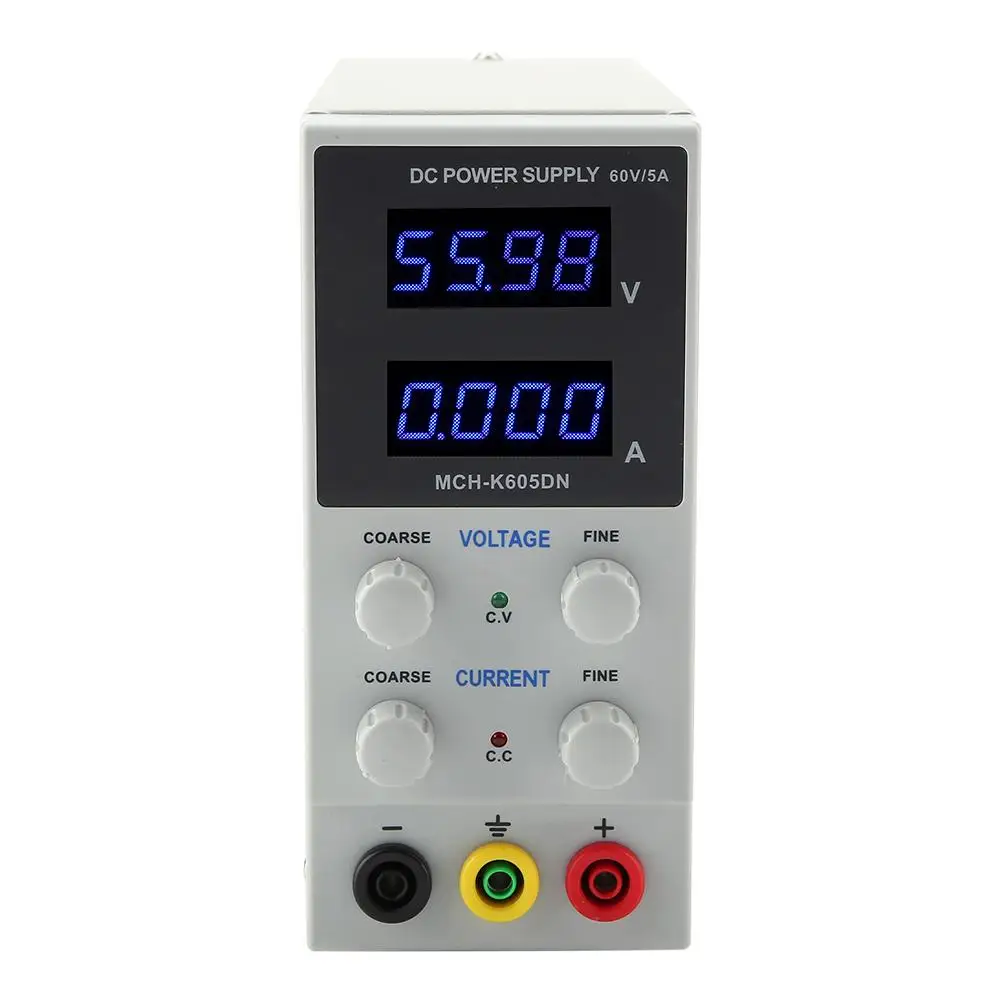 Источник питания MCH K605DN 4 СИД высокая точность мини Регулируемый DC