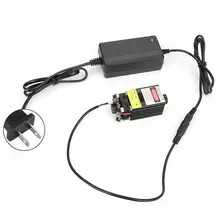 1,6 вт 445нм фокусируемый синий модуль ttl PWM+ адаптер питания для DIY гравера с американской вилкой высокого качества