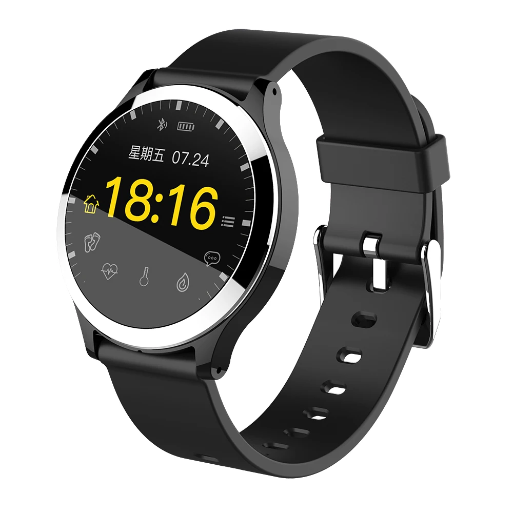 

B67 1.22inch IPS ECG+PPG Smart Watch IP67 Waterproof Blood Pressure Heart Rate Real-time Message Reminder Smartwatch Wristband