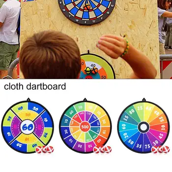

27.5CM Children's Toy Safe Darting Target For Kids Flying Toys Sucked Type Dart Board Bullet Ball Target For Game Throwing Toys