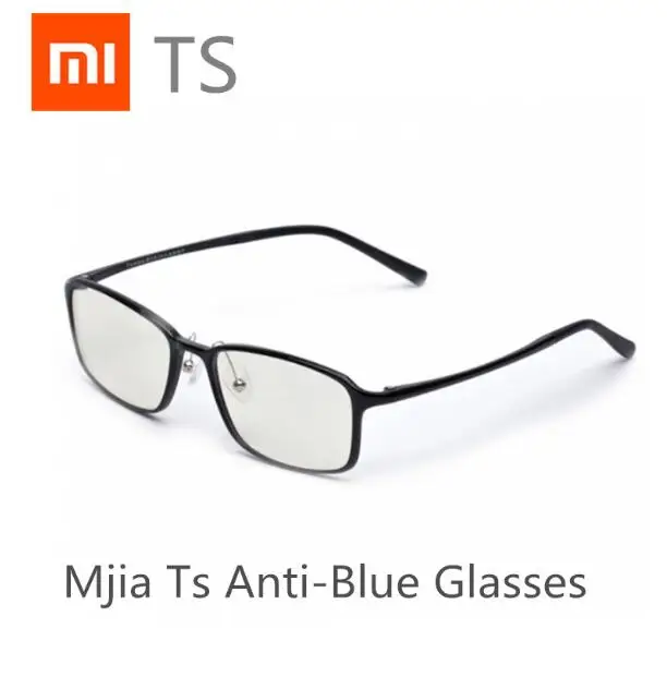 الأصلي Xiaomi Mijia TS مكافحة الأزرق الزجاج التزلج نظارات نظارات زجاج مكافحة الأزرق راي الأشعة فوق البنفسجية التعب العين بأدلة حامي TS الزجاج