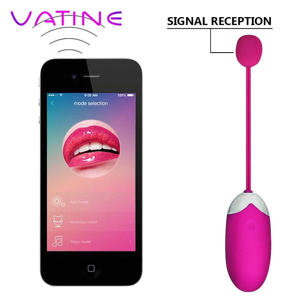 VATINE многоскоростной вибратор APP Bluetooth беспроводной пульт дистанционного