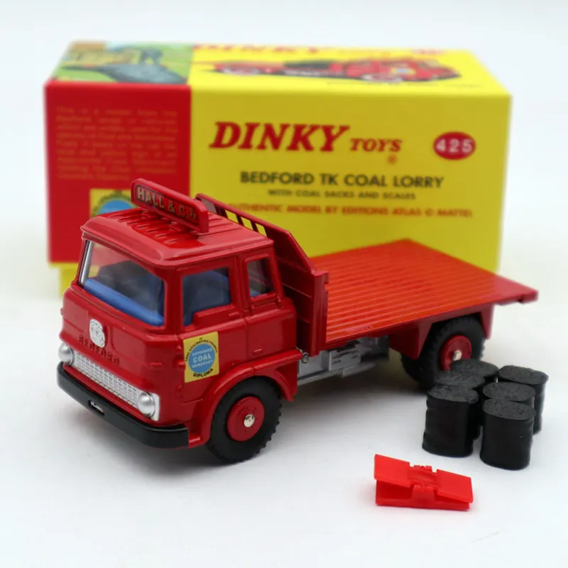 Игрушки Atlas Dinky 425 Beford TK уголь с угольными мешками и весами литые модели