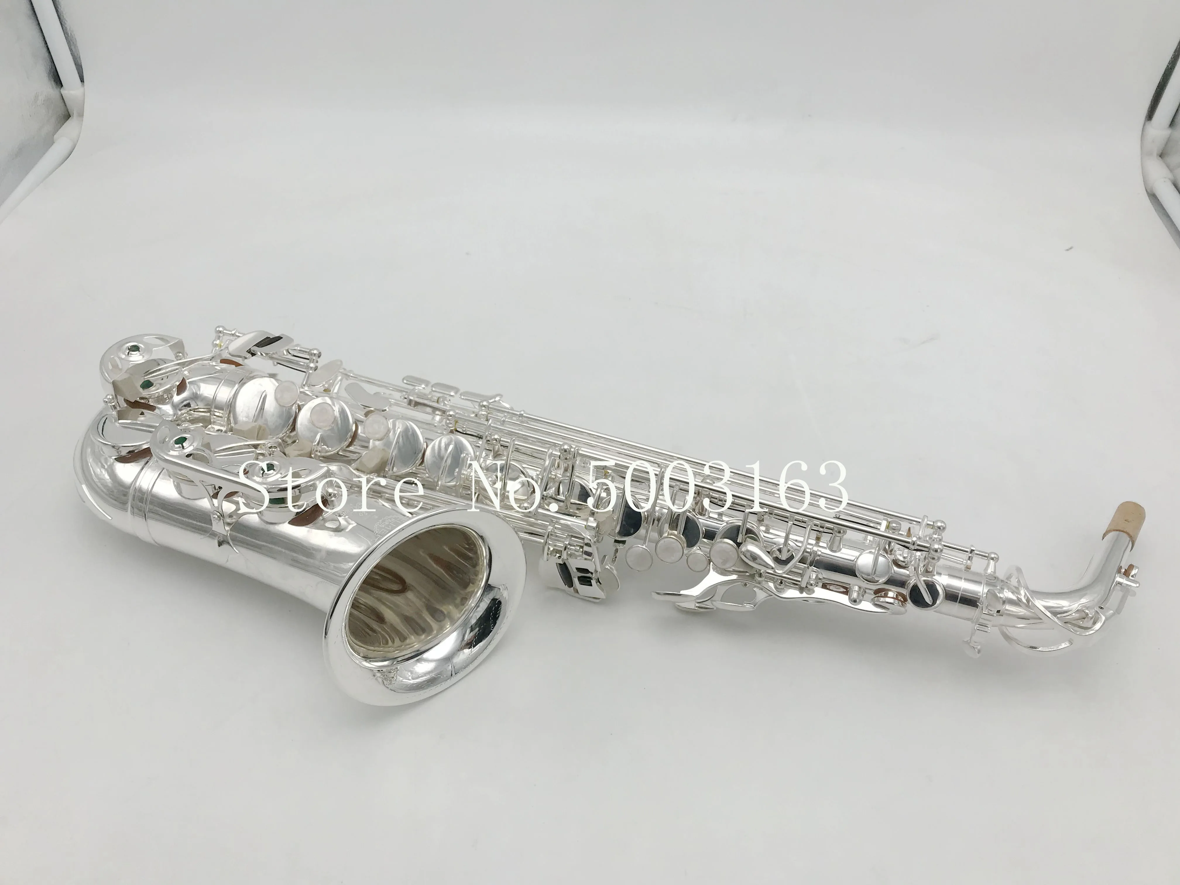 BULUKE-New-alto-saxophone-Silver-Plated-99-same-original-silver-Pro ...