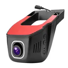 1080P Мини Автомобильный видеорегистратор с двойным объективом, видеорегистратор, автомобильная камера с двумя камерами, управление с помощью приложения, обновленная петля, видеокамера для вождения