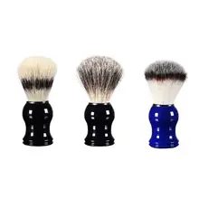 Мужская щетка для бритья с ручкой из смолы нейлон для мужчин расчистка бороды Профессиональная парикмахерская Чистящая Бритва для лица инструмент для бритья