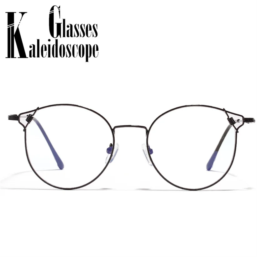 Ретро оправа для очков в стиле кошачьи глаза женские модные роскошные оптические очки фирменный дизайн рецептурные круглые очки мужские оправы для очков