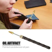 Сделай Сам кожевенное ремесло краевой краситель Обработка Ролик ручка-аппликатор картина маслом