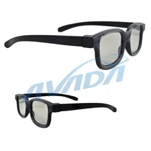 Free shipping 50pcs/lot 3D Linear polarized glasses 45/135 Degrees Linear Polarized 3D Glasses