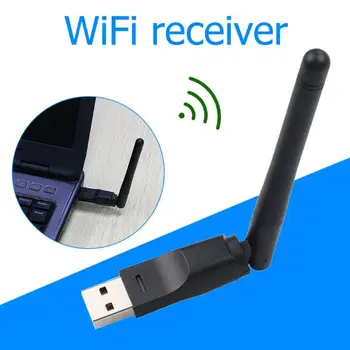 

RT 7601 Mini USB 2.0 WiFi Adapter 150Mbps Wireless LAN Network Card WiFi Receiver for PC Computer