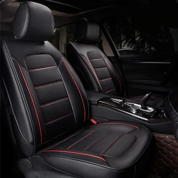 

Universal Luxury Car Seat Cover PU Leather Sponge Fabric 3D Surround Breathable Automobile interior decoration