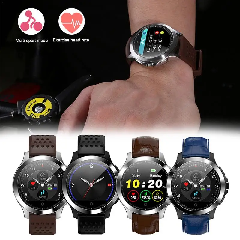 

W8 Smart Watch Color Screen ECG and PPG Heart Rate Blood Pressure Monitor Multi-function Waterproof Sports for Android and iOS