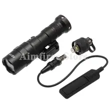 Тактический M300B мини Скаут свет винтовка охотничий фонарик 400 люмен оружие свет светодиодный Lanterna Fit 20 мм рельс