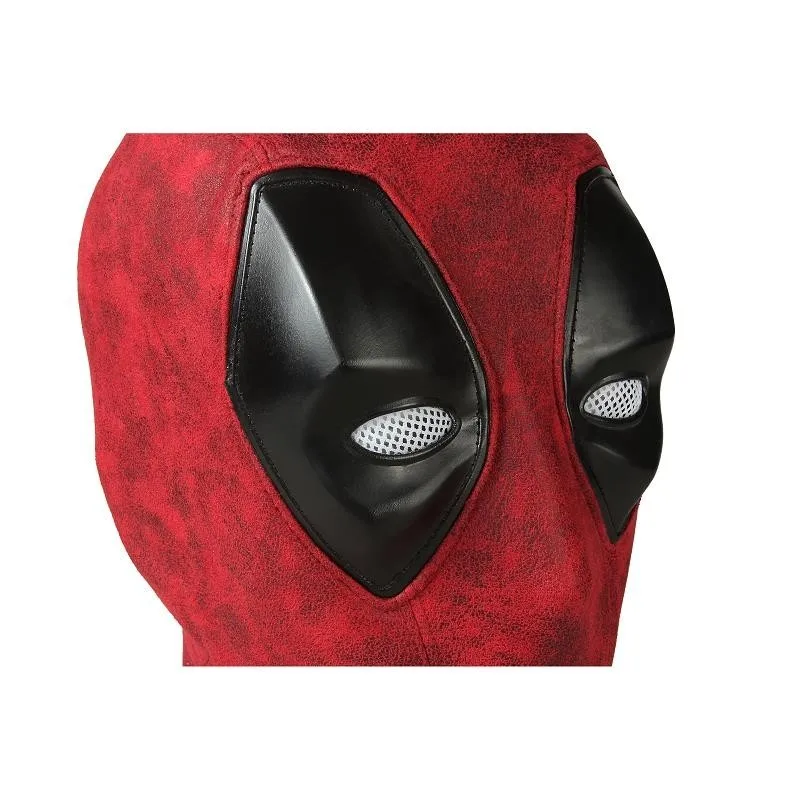 Film Deadpool Wade Winston Wilson Cosplay Costume di Halloween Per Adulti Maschera Accessori Cintura Fondina Pistola Arma Puntelli Del Partito di Cuoio