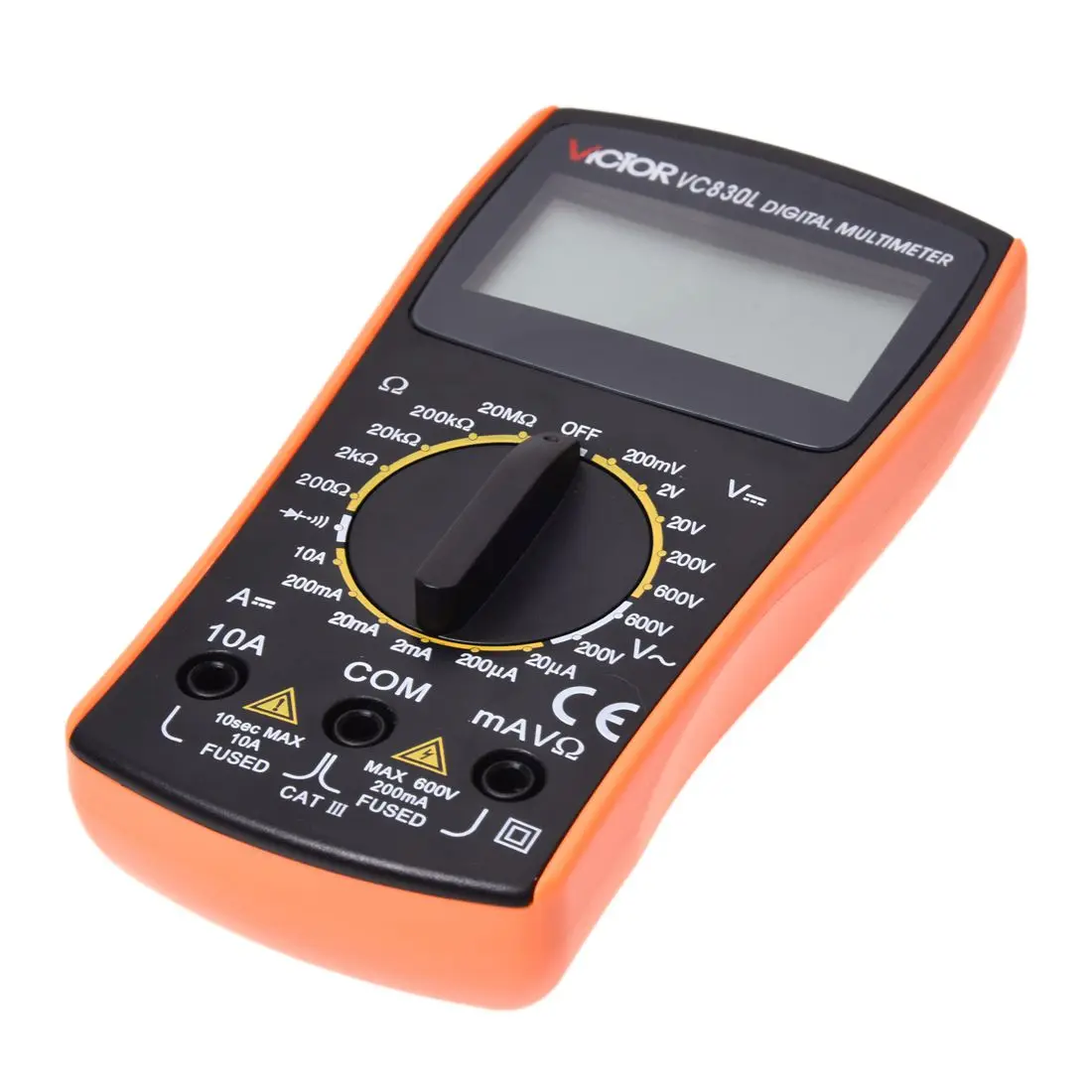 

FUNN-VICTOR VC830l LCD Display Digital Multimeter 2nF~20000uF Capacitor support