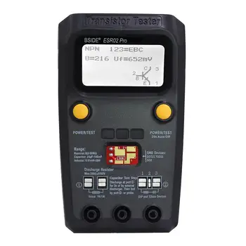 

ESR02 pro Multi-purpose Transistor Tester Diode Triode Capacitance Resistor Meter MOS/PNP/NPN SMD Tester