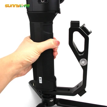 

L-shape Handle Aluminum Alloy Expansion Bracket Grip Accessory for DJI Ronin-S Handheld Gimbal Stabilizers