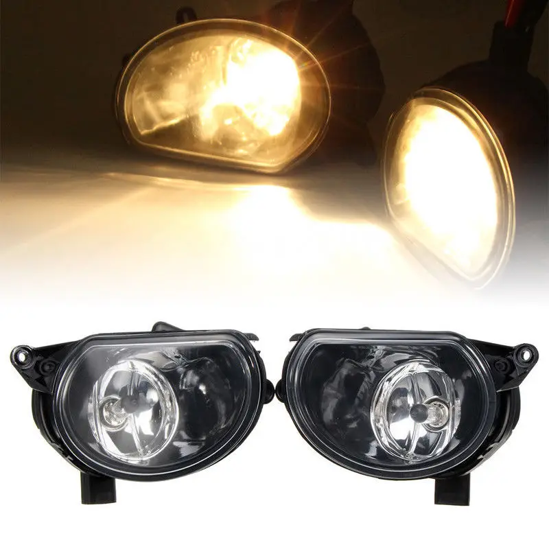 

DHBH-Pair Front Bumper Halogen Clean Fog Lamps Foglights For Audi Q7 2007-2009 A3 2004-2008 8P0941699A Car Styling
