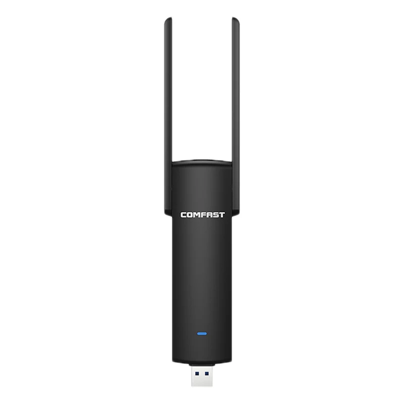 Comfast Usb Wifi адаптер 1200 Мбит/с 802.11Ac/B/G/N 5,8 ГГц + 2,4 ГГц двухдиапазонный Wi-Fi Dongle Ac сетевая карта Usb Антенна Cf-926Ac