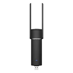 Comfast Usb Wifi адаптер 1200 Мбит/с 802.11Ac/B/G/N 5,8 ГГц + 2,4 ГГц двухдиапазонный Wi-Fi Dongle Ac сетевая карта Usb Антенна Cf-926Ac