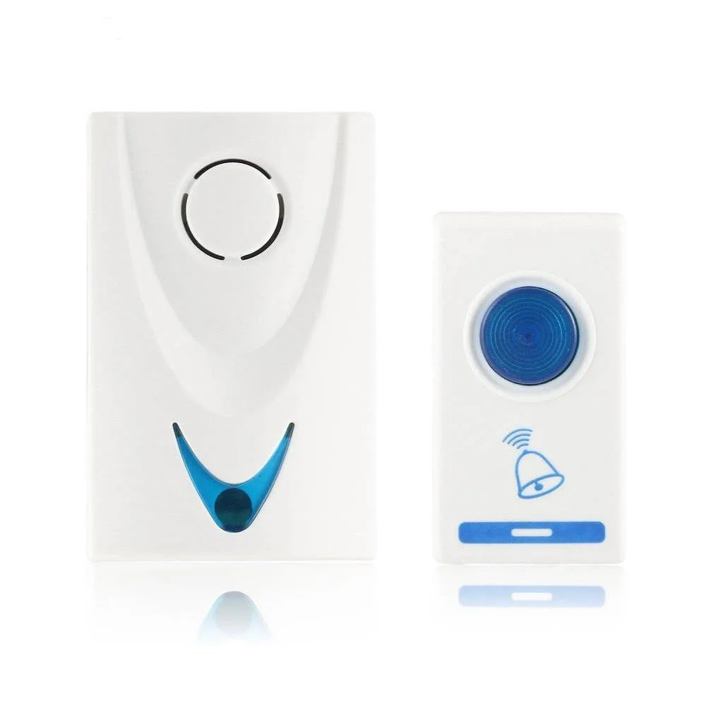 

100M Waterproof LED Wireless Doorbell Remote Control 32 Songs Chime Door Bell