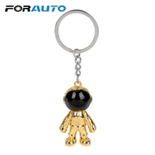 FORAUTO Spaceman, автомобильные брелки, брелок с астронавтом, цинковый сплав, брелок для ключей, автомобильные аксессуары для интерьера, автостайлинг