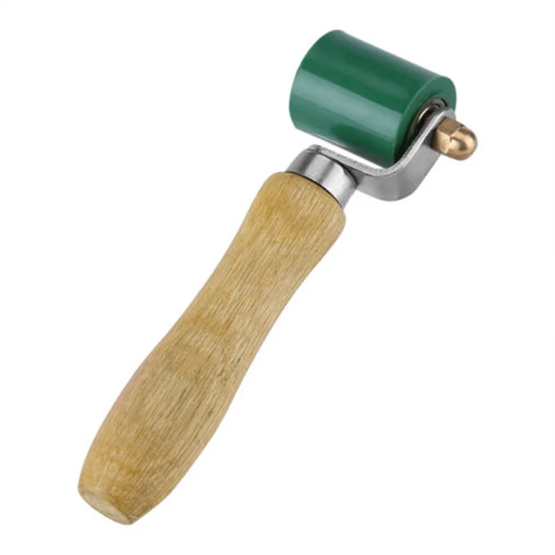 1-3//4 Inch(40mm) Hand Roller Silicone Professional High Temperature Resistant Seam Hand Pressure Roller Roofing PVC Welding/&Wallpaper Hand Tool Green