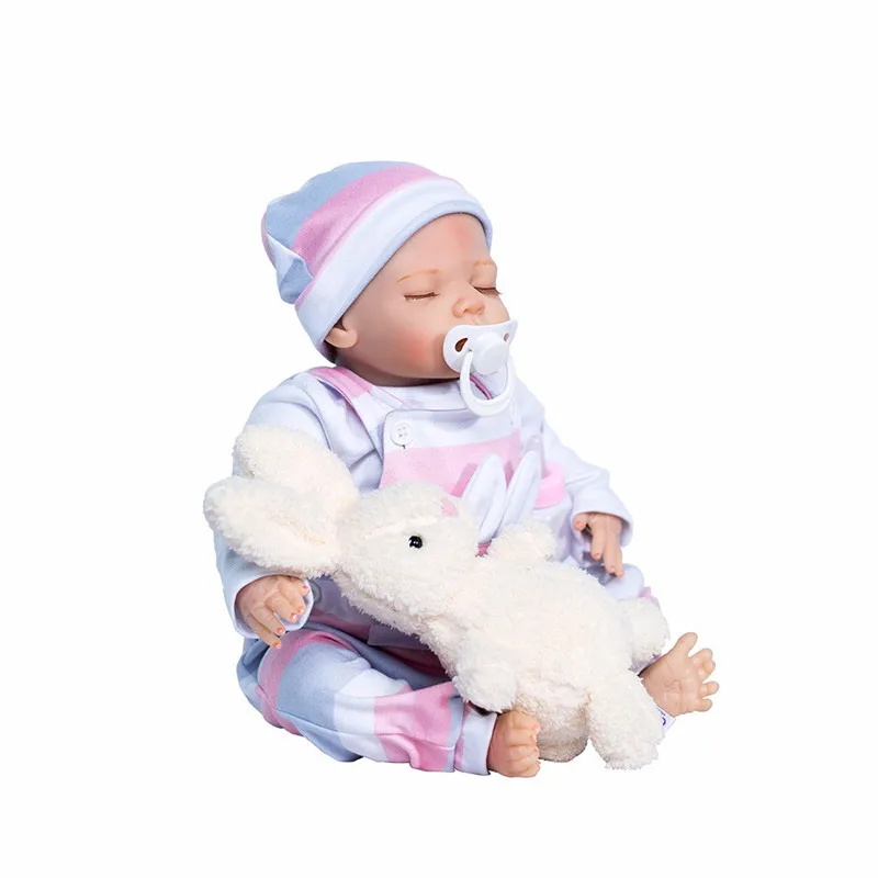 Реалистичная силиконовая кукла для новорожденных 45 см 18 дюймов boneca bebes Reborn|Куклы|