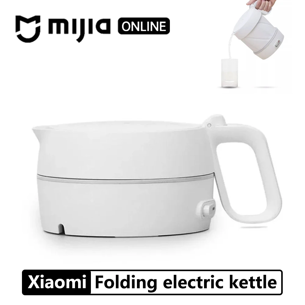 

Xiaomi Mijia HL Folding Electric Kettle Water Kettle Auto Power-off Protection Wired Kettle Handheld Instant Heating Electric