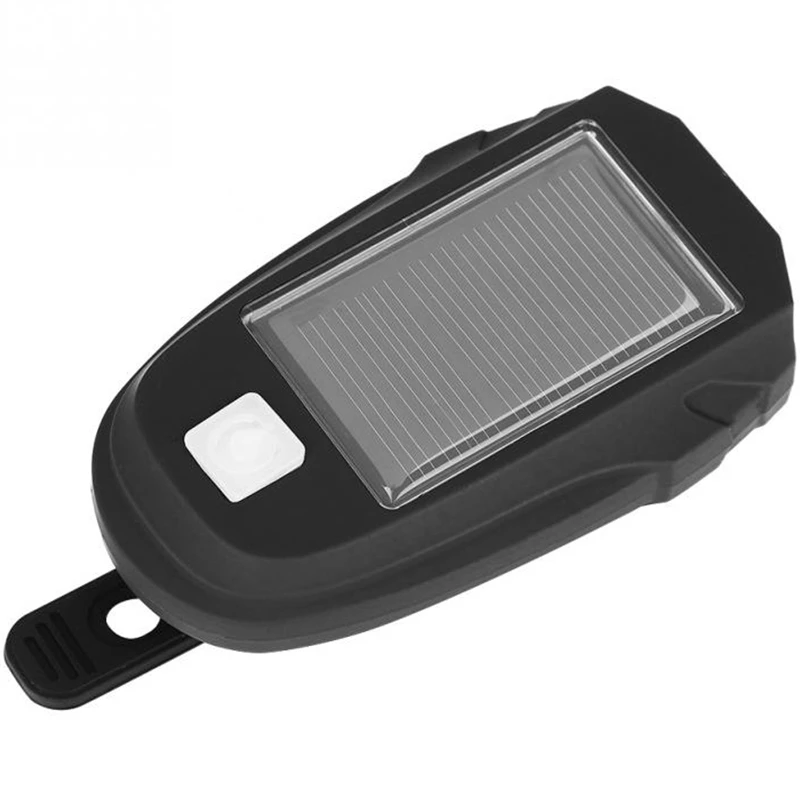 

600Lm Solar Powered Bike Light Usb Charging Bicycle Front Headlight Mtb Waterproof Flashlight Cycling Light Bicycle Ac