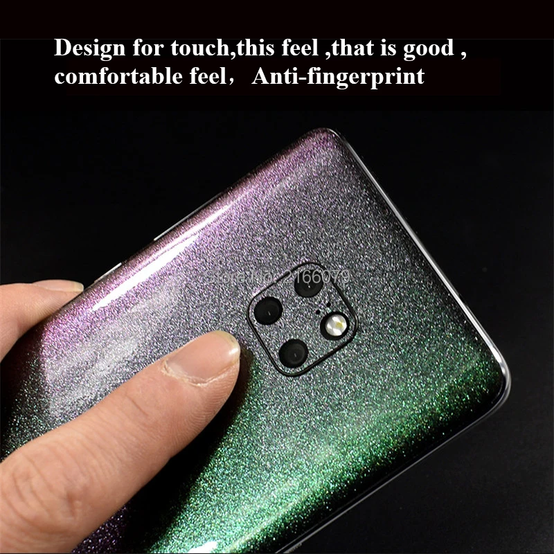 Блестящий чехол с градиентом для Huawei Mate 20 20X Pro Lite Защитный со стразами наклейка