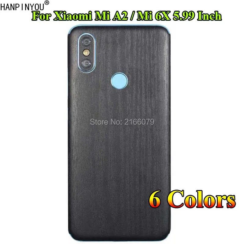 Для Xiaomi mi A2/mi 6X5 99 &quotНовая мода полное B покрытие 3D I tation дерево зерна защитная кожа