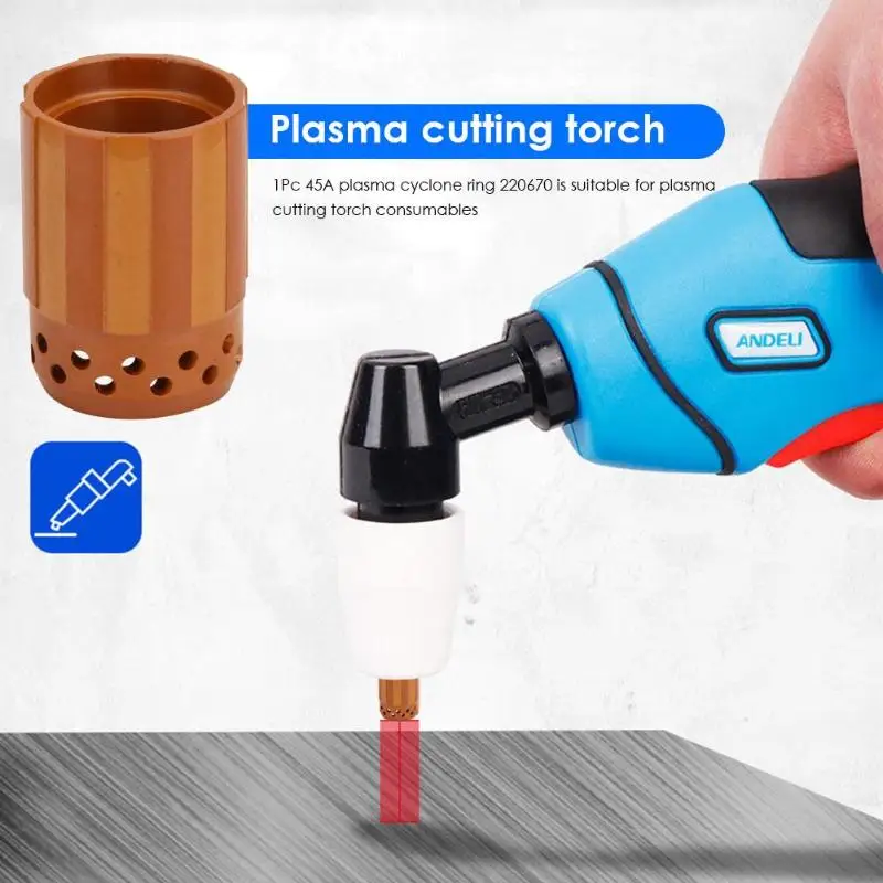 

Geunine 220670 Powermax Plasma Swirl Ring for 45A Cutting Torch Consumables