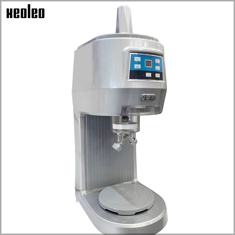 XEOLEO Ice shave machine 70kgs/h Commercial Ice shaver 300W Shaved ice machine Mini 110/220V White Snow Ice maker Icicle Slicer
