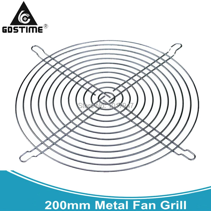 팬 보호 네트 그릴, 20CM 200mm 팬, 철 메쉬 컴퓨터 케이스, 팬 안전망, 50 개/묶음200mm fan grill