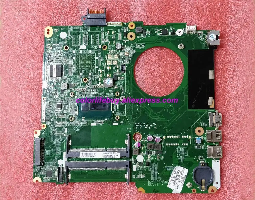 

Genuine 790202-501 DA0U83MB6E0 UMA w i3-4030U CPU Laptop Motherboard for HP Pavilion 15-F018DX 15-F019DX 15-F162DX NoteBook PC
