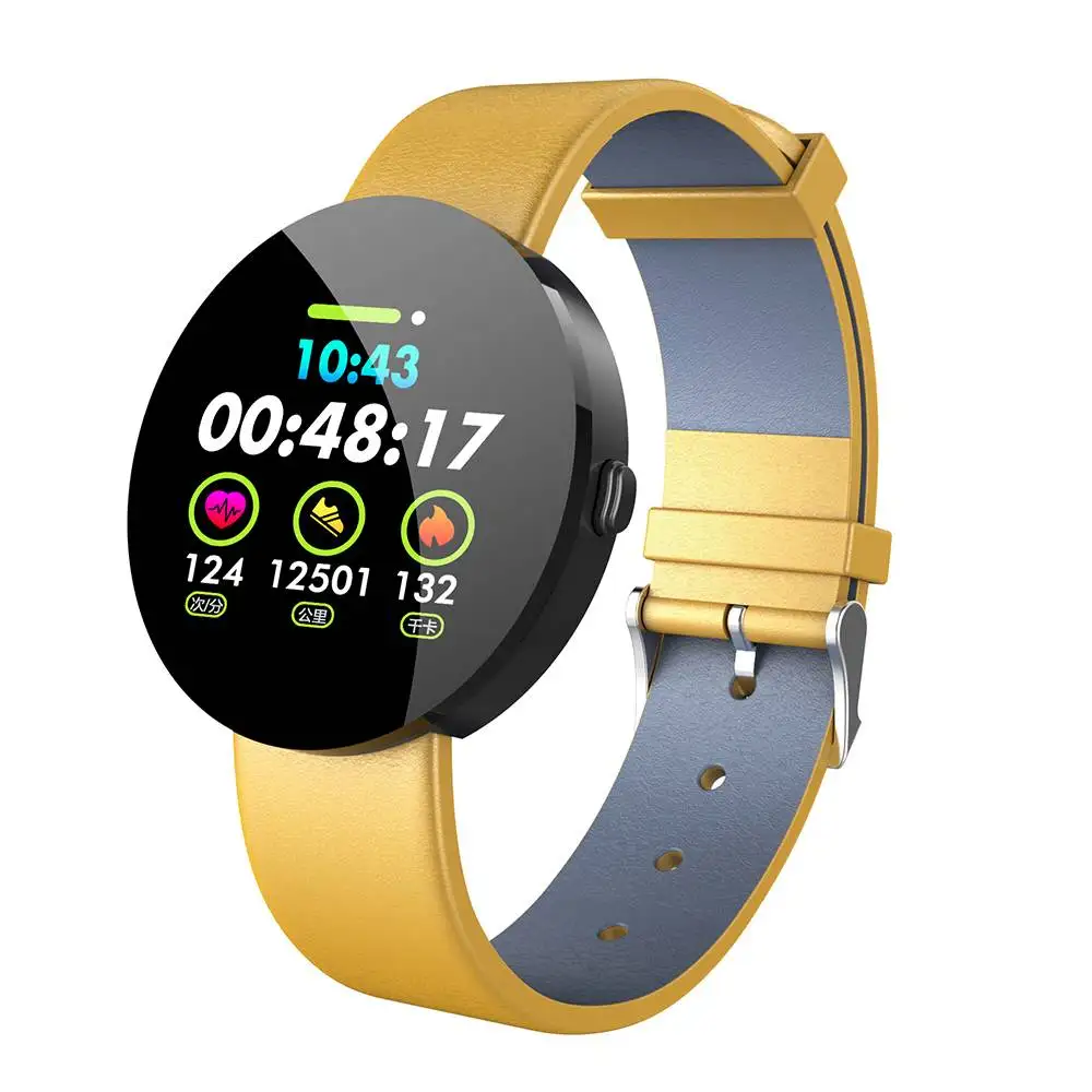 

Y11 Smart Watch Bracelet Wristband Round 1.3' IPS Large Screen Heart Rate Sleep Monitor Pedometer Activity Tracker Smartwatch