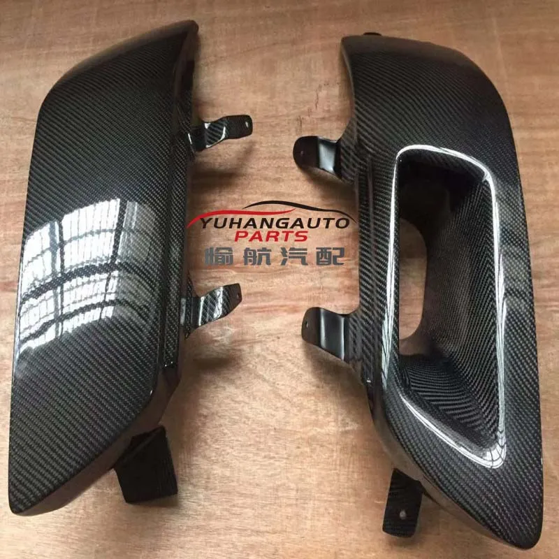 Для 2001 2002 Lancer Evolution EVO 7 8 9 углеродное волокно Замена впускного воздуха пара