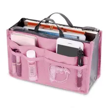 Женская дорожная сумка-кошелек-органайзер, большой органайзер, сумка для хранения, вместительная, простая и элегантная