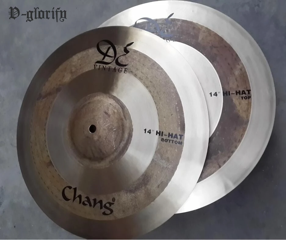 

14inch HI-HAT DE Vintage cymbal 1 pair