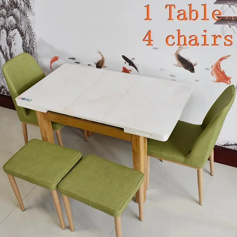 Set Eettafel Sala Kitchen Escrivaninha Juego Comedor Tisch A Langer Retro Wooden Mesa De Jantar Tablo Desk Dining Room Table