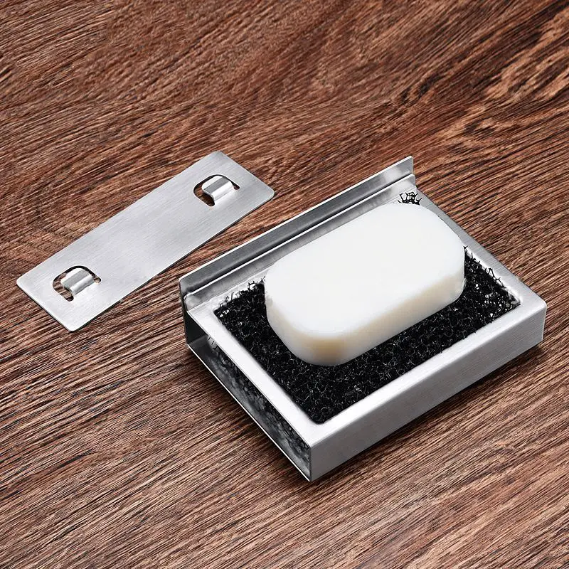 Buy Bathroom Stainless Steel Soap Dish Holder Self