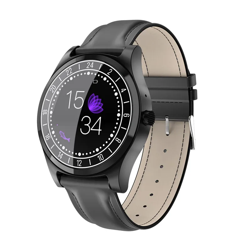 Смарт-часы DT19 циферблат вызова сердечного ритма крови Давление Спорт Фитнес трекер SmartWatch Bluetooth Для мужчин женщина металл Wristwatchs
