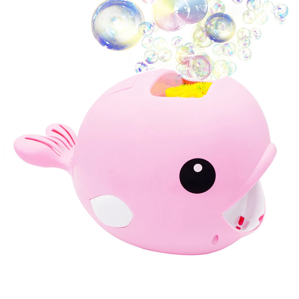 

Whale Automatic Bubble Maker Baby Bath Toy Funny Bubble Maker Pool Swimming Bubble Blower Machine Toys for Children Kids Gift