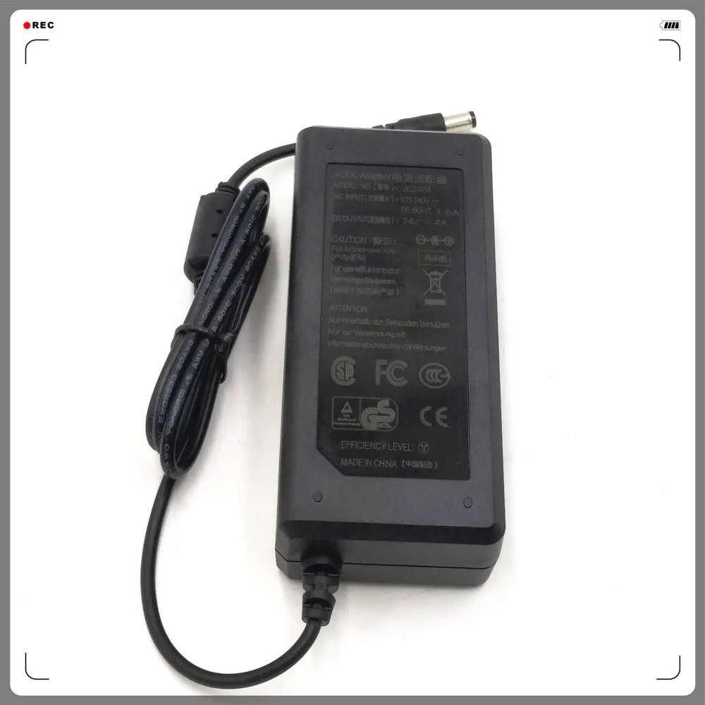 DC 24V 4A источник питания EU Plug аудио усилитель мощности AC 100V 240V конвертер Импульсный